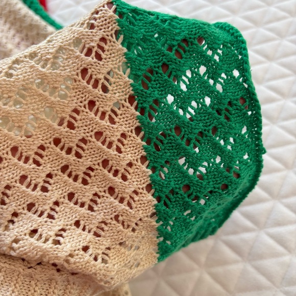 Akira Women’s Swimsuit Cover Up Maxi Dress Size L Multicolor High Side Slits - Picture 10 of 15